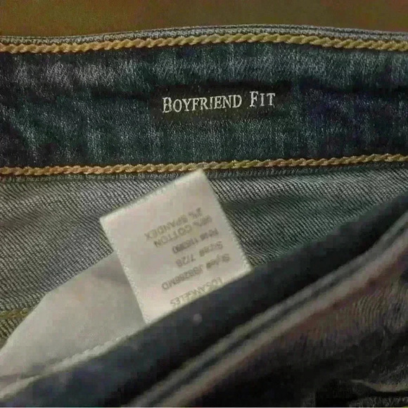 Judy Blue Boyfriend Fit 7/28 Excellent - Picture 6 of 7